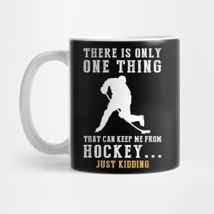 Hockey and Hilarity Unleashed - Embrace the Funny Side! Mug